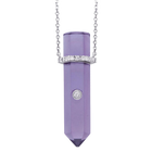 Amethyst Point Pendant Necklace